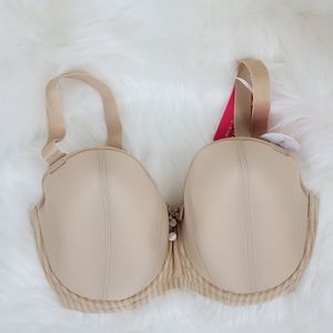 Curvy Kaye Luxe Strapless Bra Biscotti 30I 30H